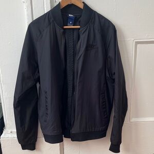 Nike Men's Black Bomber Jacket